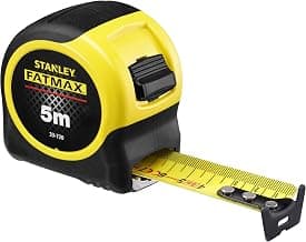 Stanley Fatmax 0-33-720 Tape Measure 5 m with BladeArmor | 32mm wide, durable saw blade, 4.2m… product image