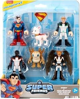 Fisher-Price Imaginext Superman Action Figure Multipack, 6 Characters, 3-inch Collectible Set… product image