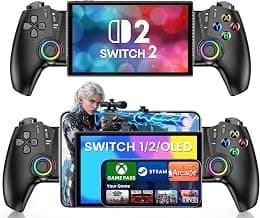 HELLCOOL Switch 2 Pro Controller with Nintendo Switch 2/OLED,Wireless Switch 2 Controller for… product image