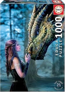 Borrás 17099 Anne Stokes Fantastic Characters Educa Borras Once Upon of Time 1000 Piece Jigsaw… product image
