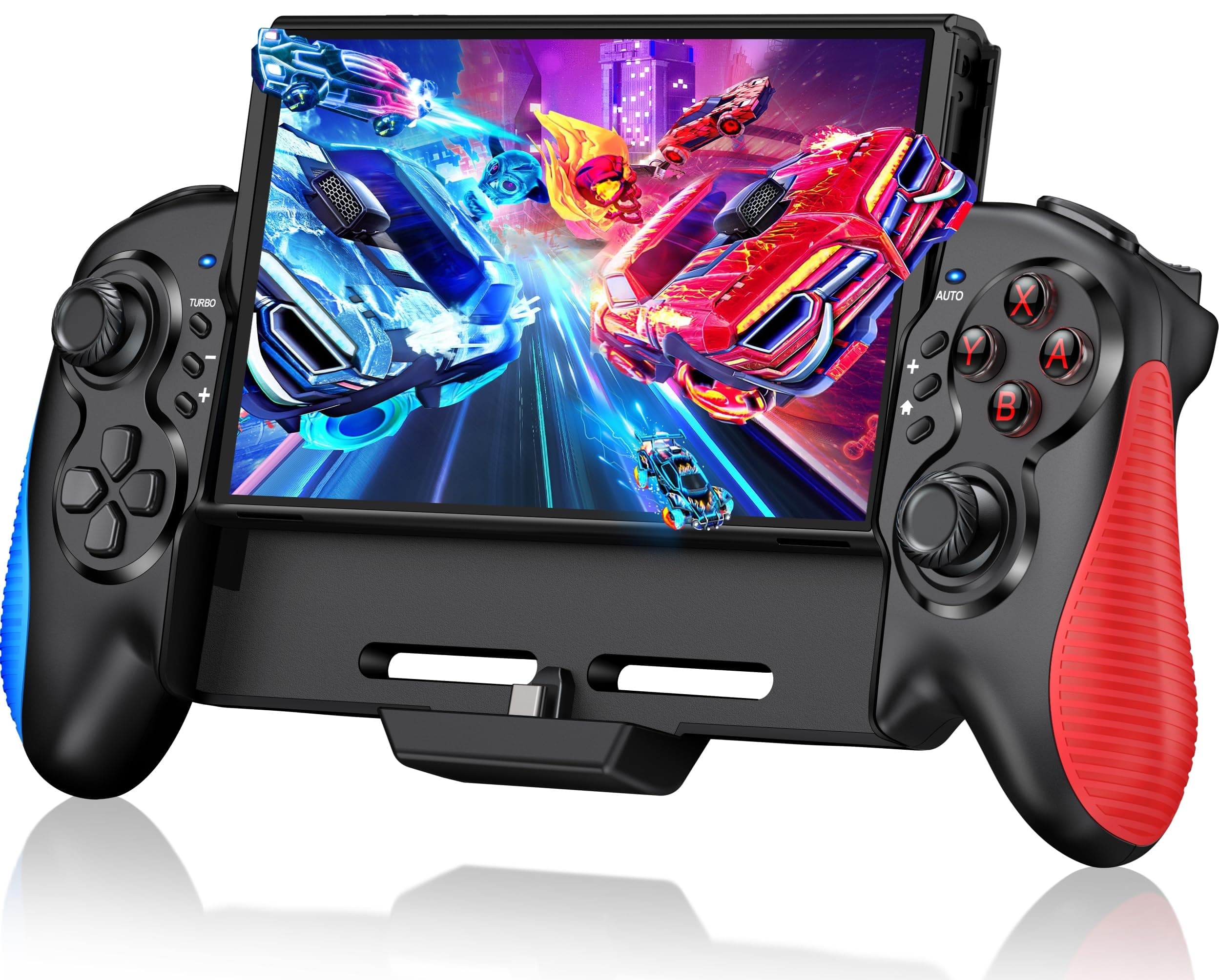HASACOOL One-Piece Switch Pro Controllers Replacement for Nintendo Switch/OLED, with… product image