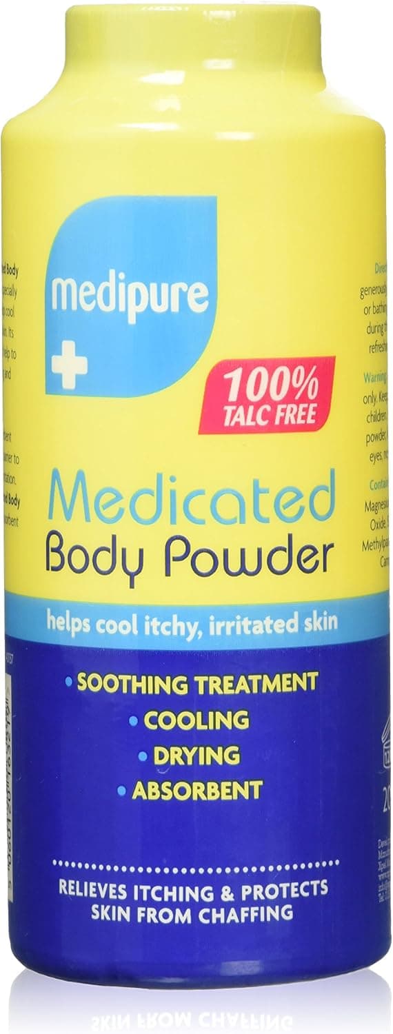 Medicated Body Powder 100% Talc Free 200g product image