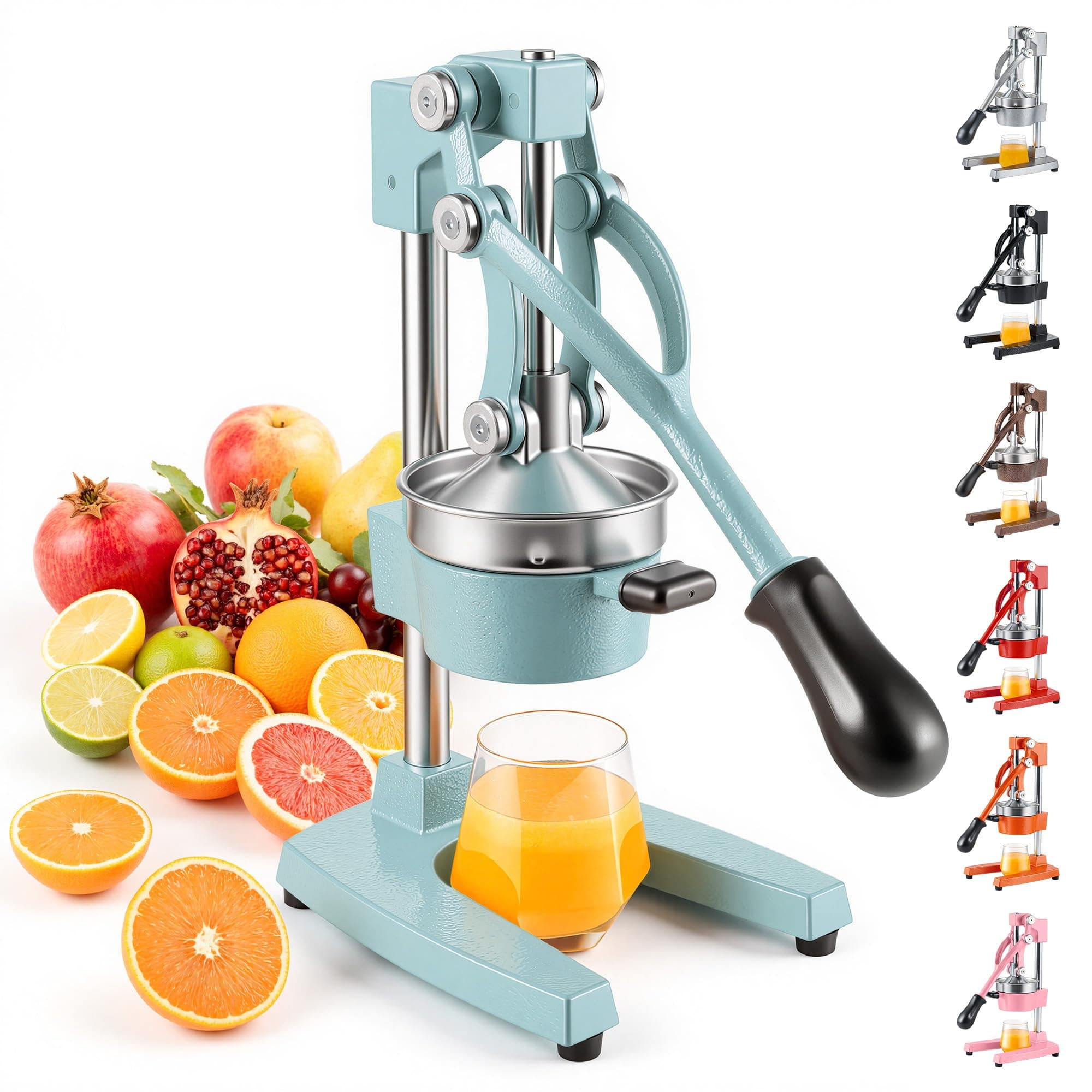 CO-Z Cast-Iron Manual Citrus Juicer Press, Heavy Duty Commercial Orange, Lemon, Lime &… product image