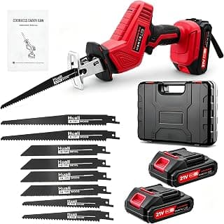 Reciprocating Saw, 0-4000 RPM Variable Speed Electric Saw, 21V Cordless Saw, Electric Saws to… product image