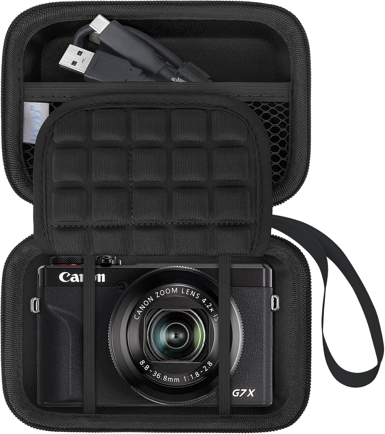 Lacdo Futerał na aparat fotograficzny dla Canon PowerShot G7 X Mark III/PowerShot G7 X Mark II… product image