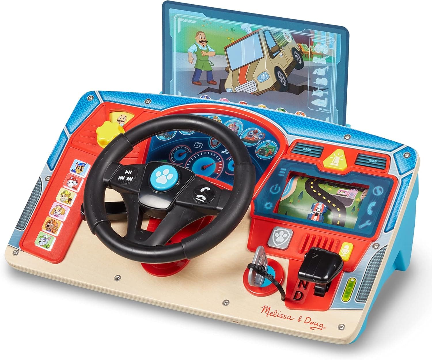 Melissa & Doug - Paw Patrol - Paw Patrol Dashboard - Interactive Pilot Board with Mission… product image