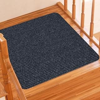 Non-Slip Stair Treads, 31" x 31" Grey Stair Runner, Machine Made, Minimalist, Indoor/Outdoor,… product image