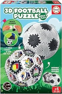 3D Football Puzzle, Build & Play Ball for Children from 6 Years, 3D Puzzle Children's Craft… product image