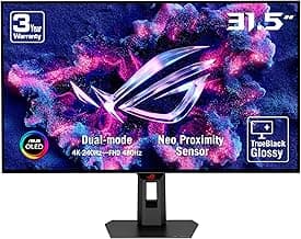 ASUS ROG Strix OLED XG32UCWMG monitor, 32" 4K TrueBlack Glossy, Dual Mode, 4K@240Hz,… product image