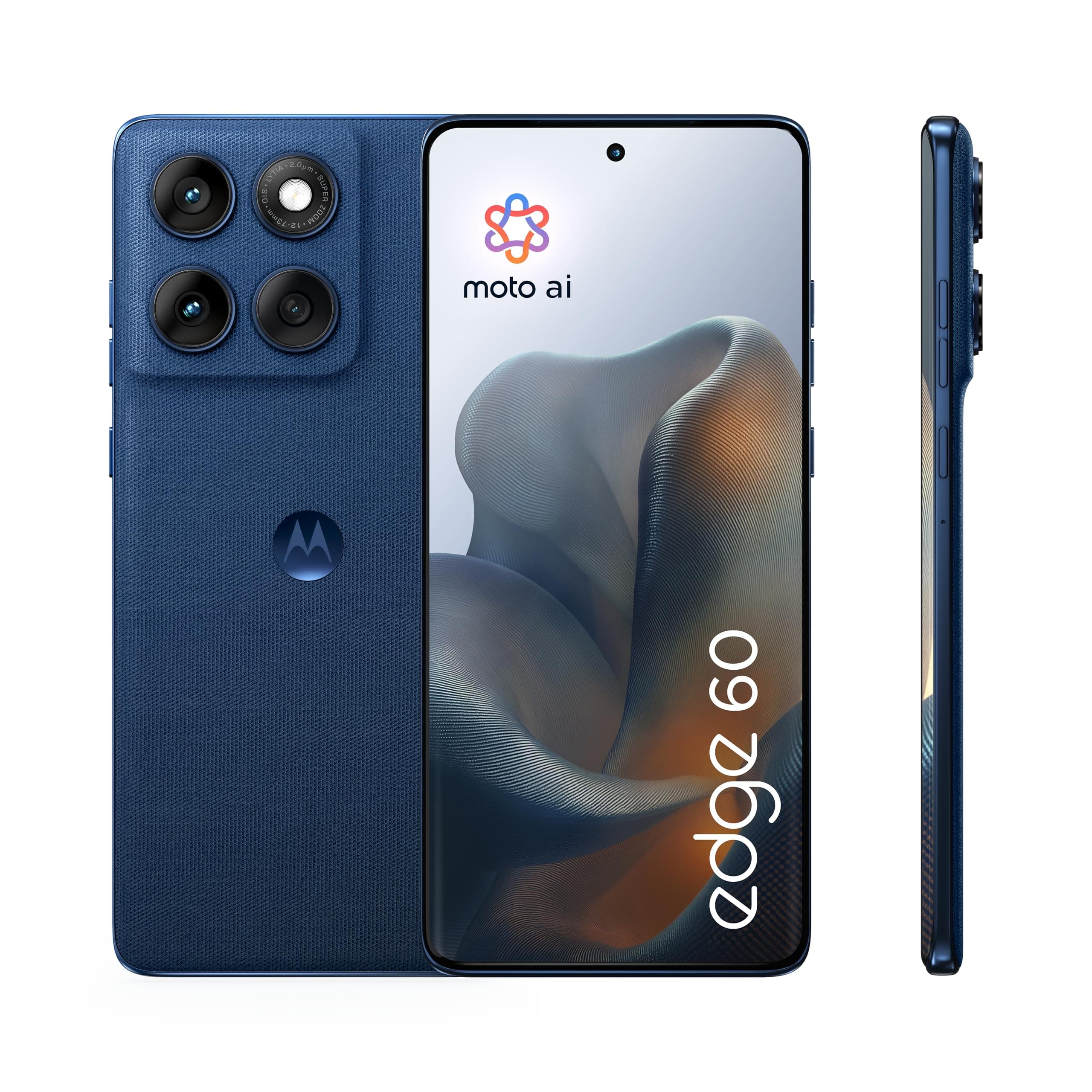 Motorola Edge 60 Smartphone (6,76“-Super-HD-Display, 50-MP-Kamera mit Moto-KI, 12/512 GB, 5200… product image