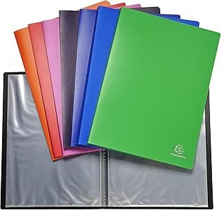 Opak 8580E Pack of 8 Opaque Plastic Folders DIN A4 with 80 Transparent Pockets, 160 Views,… product image