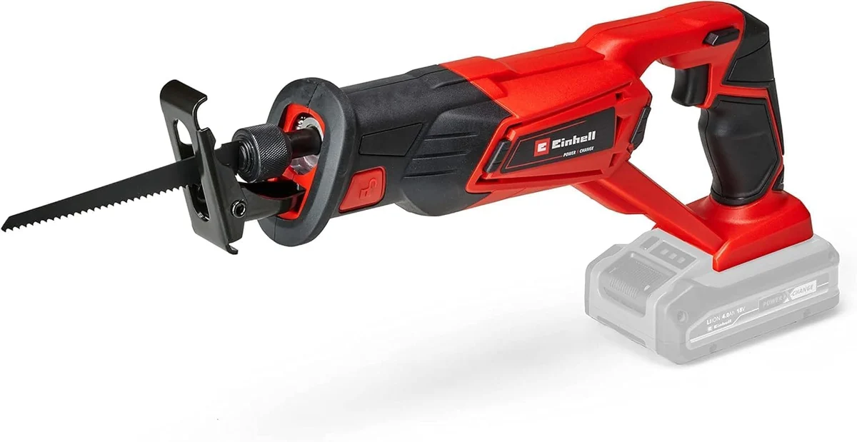 Einhell Cordless Reciprocating Saw 18V Power X-Change, 22mm Stroke, Electric Saw to Cut Wood,… product image on Haggl