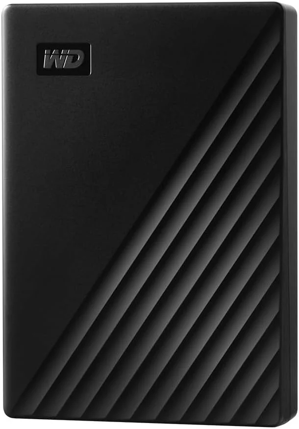 WD 5TB My Passport portable external storage, external hard drive, USB 3.0, portable HDD with software for device management, backup and password protection, works with PC, Xbox &Playstation, Black product image on Haggl