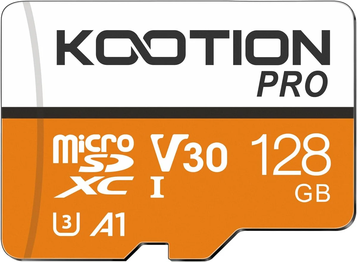 KOOTION 128 GB Micro SD Card, 4K Camera Pro, UHD Video for GoPro, Action Camera, Drone,… product image on Haggl