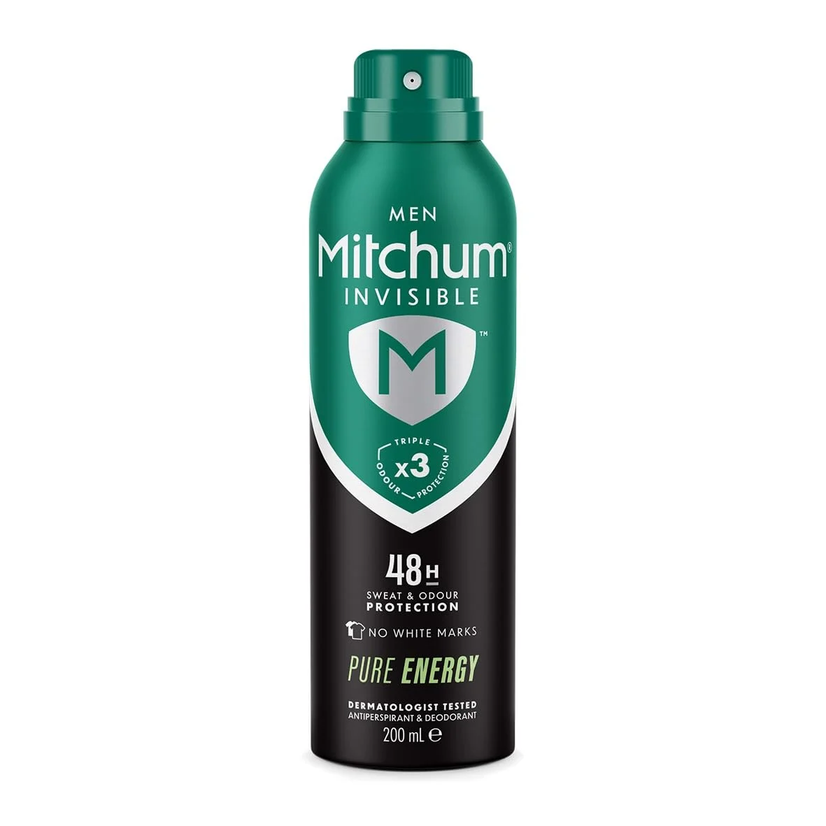 Mitchum Invisible Men 48HR Protection Aerosol Deodorant & Anti-Transpirant, ohne weiße… product image on Haggl