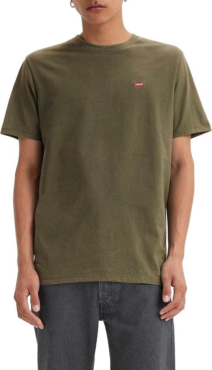 Levi's Men's Ss Original Housemark Tee T-Shirt, Olive Night, L product image on Haggl