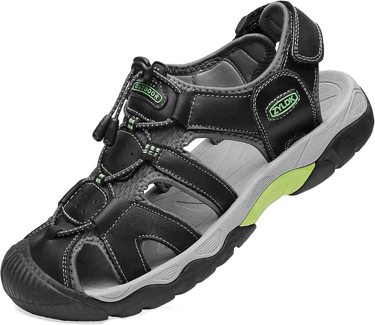 ZYLDK Sports Outdoor Sandals Summer Men's Beach Shoes Casual Sandals for Men Closed-Toe Shoes… product image on Haggl