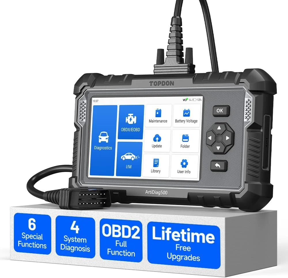 TOPDON ArtiDiag500 OBD2 Scanner, Oil SAS Throttle TPMS BMS EPB Reset, Engine ABS SRS… product image on Haggl