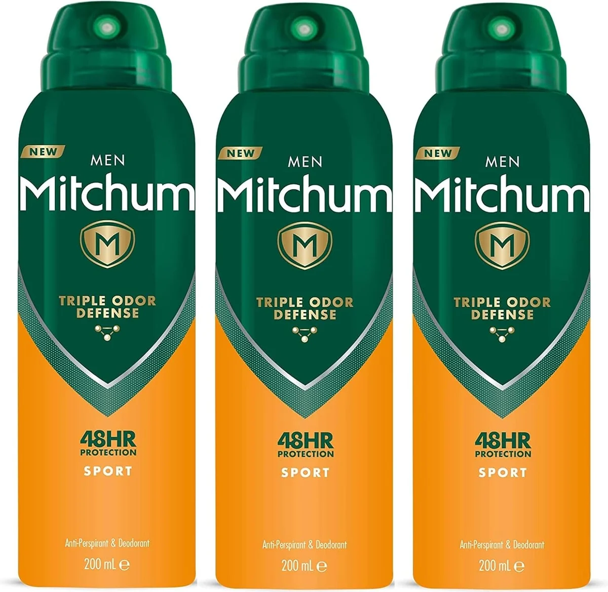 Mitchum Men Triple Odor Defense 48HR Protection Aerosol Deodorant Body Spray & Anti-Perspirant… product image on Haggl