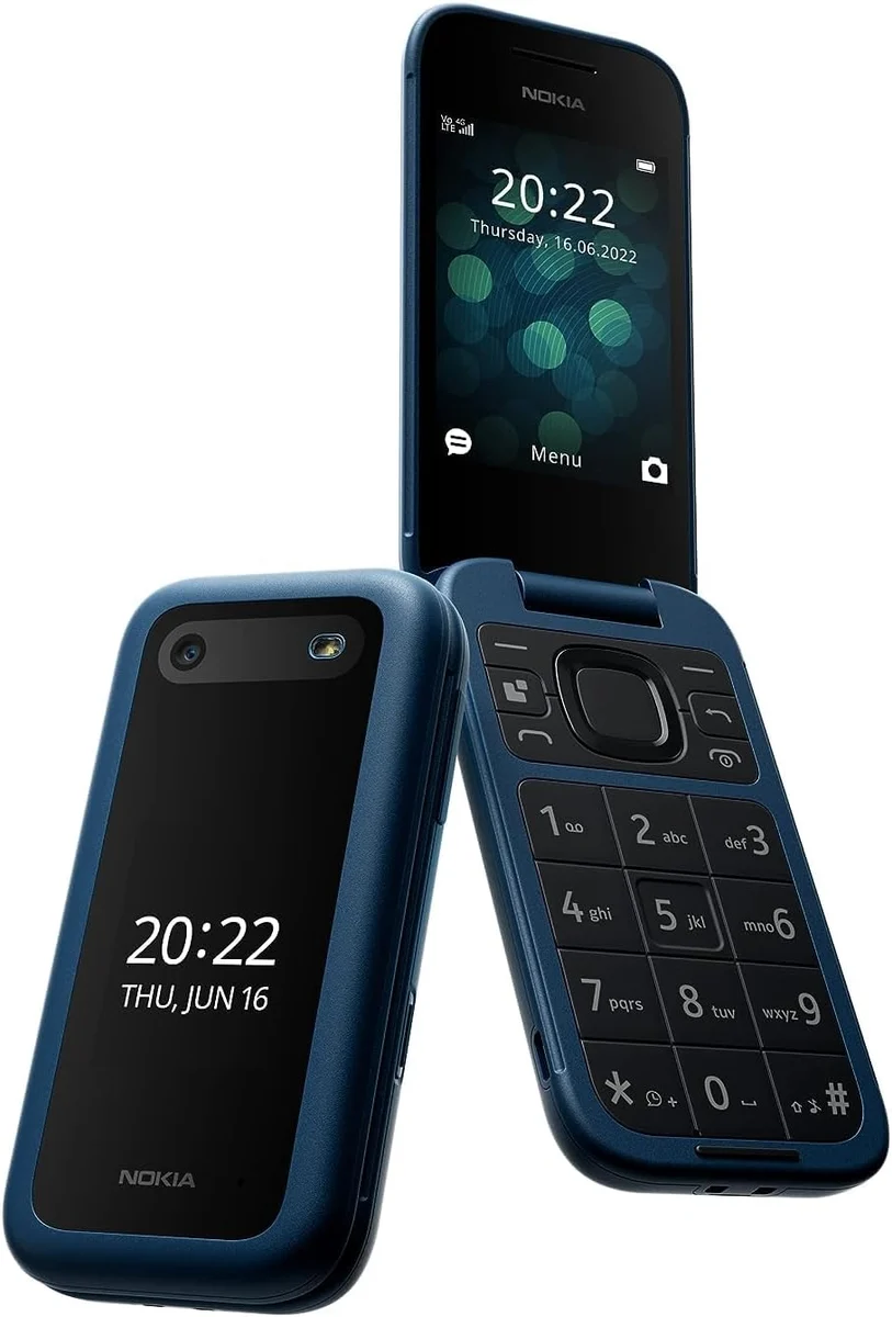 Nokia 2660 Flip-Funktion für alle Anbieter 0,05 GB Handy mit 7,1 cm (2,8 Zoll) Display,… product image on Haggl
