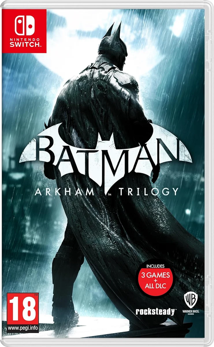 Batman: Arkham Trilogy (Nintendo Switch) product image on Haggl