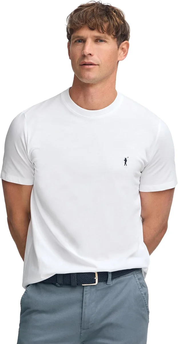 Polo Club Kurzärmliges Schlichtes Baumwoll-T-Shirt Weiß Logo - T-Shirt Men product image on Haggl