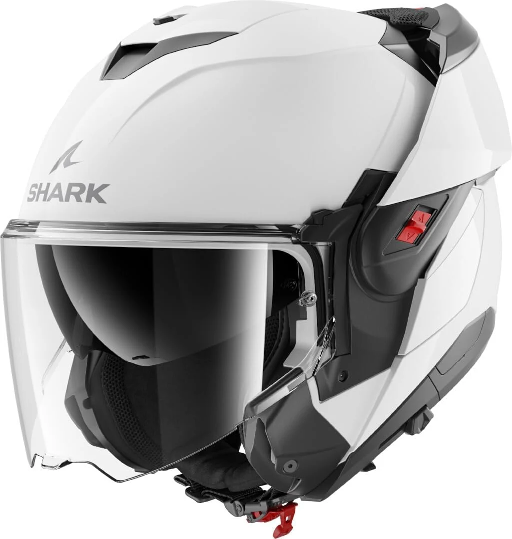 SHARK, Modularer Motorradhelm OXO BLANK Pearly White W05, L product image on Haggl
