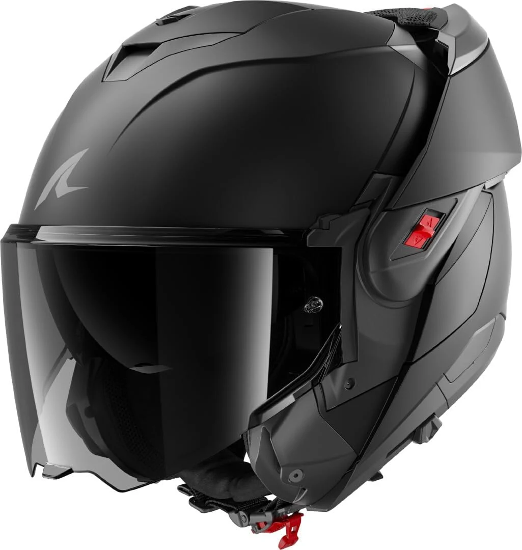 SHARK, Modularer Motorradhelm OXO Dark Shadow Black Mat KMA, L product image on Haggl