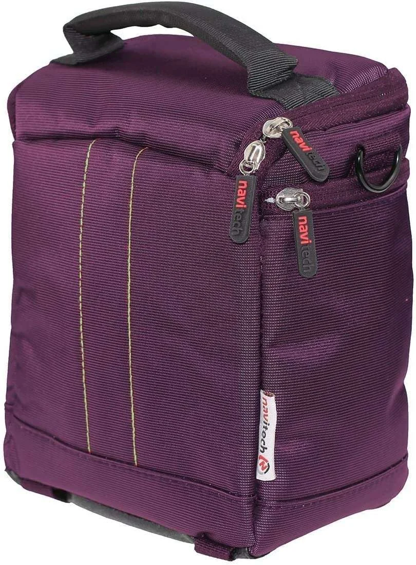 Navitech Purple DSLR SLR Camera Bag Compatible with Panasonic LUMIX DC-FZ82DE-K Bridge Camera product image on Haggl