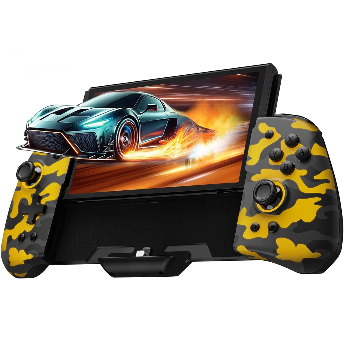 PALPOW Hall Effect Switch Controller for Nintendo Switch/OLED One-Piece JoyPad, Ergonomic… product image on Haggl