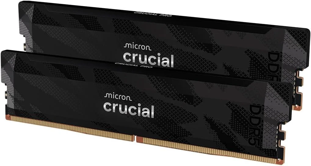 Crucial Pro DDR5 RAM 32GB Kit (2x16GB) 6400MHz CL32, Gaming PC Arbeitsspeicher, Intel XMP 3.0… product image on Haggl