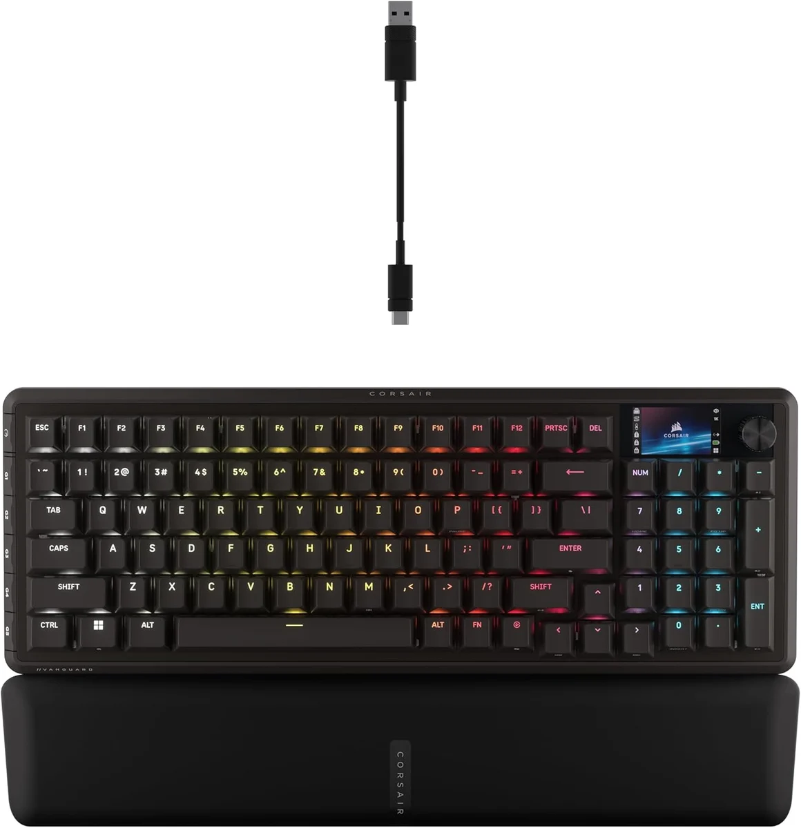 Corsair VANGUARD 96 Wired Mechanical Gaming Keyboard – 96% Layout, MLX Plasma Linear Switches,… product image on Haggl