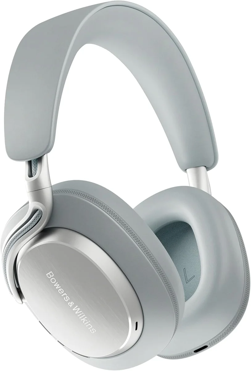 Bowers & Wilkins Px8 S2 Noise Cancelling Wireless Headphones with Bluetooth Audio, & Quick Charge, 30 Hours of High-Resolution Playback and Built-In Microphone - Pearl Blue product image on Haggl
