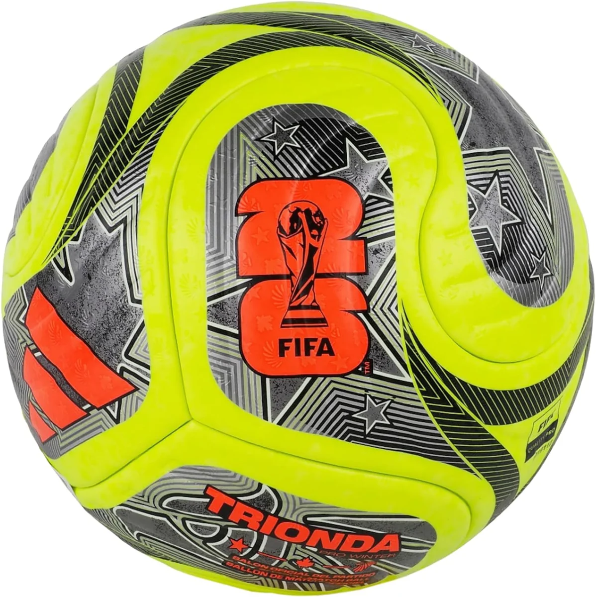 adidas FIFA World Cup 26 Trionda FIFA Quality Pro Winter Ball JD8023, Unisex Footballs,… product image on Haggl